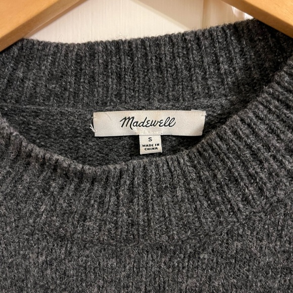 Madewell GUC gray starry night pullover sweater size small - Picture 3 of 4